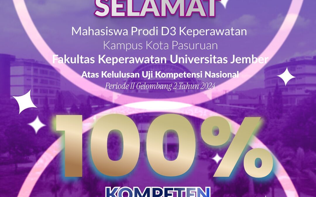 PASURUAN LULUS UJI KOMPETENSI 100%