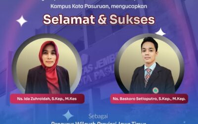 Ns. Ida Zuhroidah, S.Kep., M.Kes dan Ns. Baskoro Setioputro, S.Kep., M.Kep. Menjabat Sebagai Pengurus Wilayah Provinsi Jawa Timur Himpunan Perawat Gawat Darurat dan Bencana Indonesia (HIPGABI)